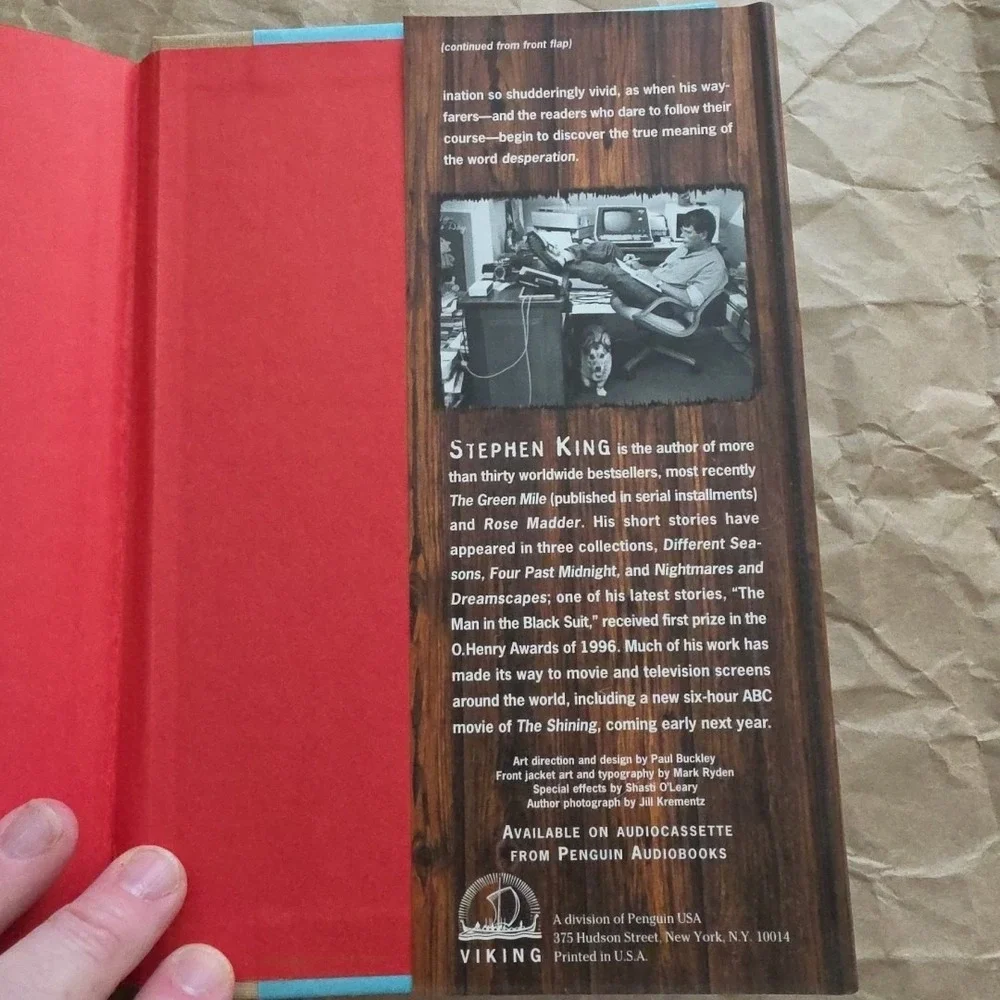 Desperation‎ : Roman by Stephen King (1996, Hardcover)